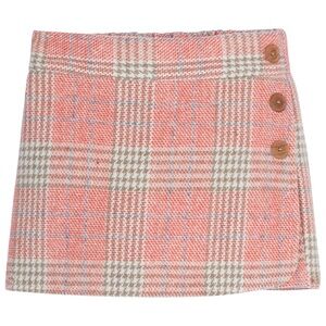 Bisby Girls Mini Skort in Paprika Tweed Size 7